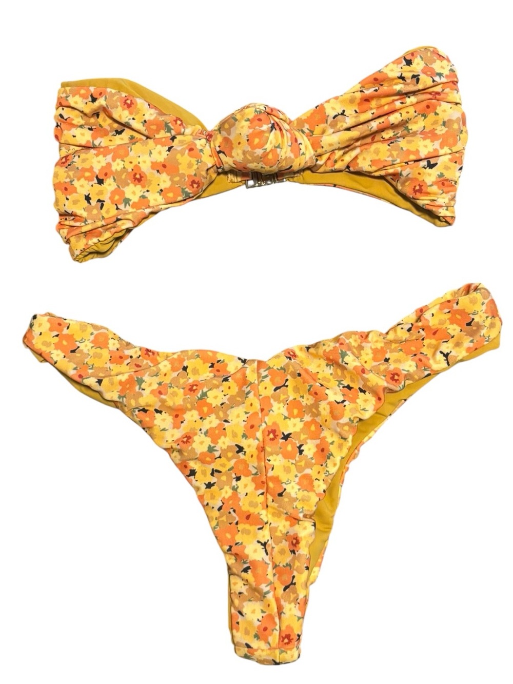 Fella Swim Floral Bandeau Bikini View 2